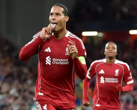 Van Dijk scores late winner against Atlético Madrid